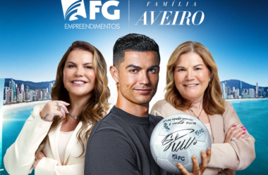 Cristiano Ronaldo assina a nova campanha publicitária da FG Empreendimentos