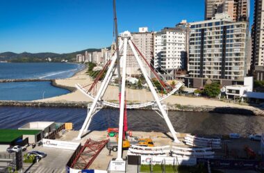 It’Wheel em fase de montagem reforça transformação urbana de Itapema